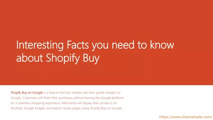 interesting facts you need to know about shopify buy