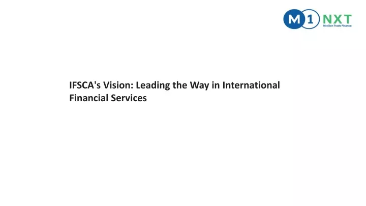 ifsca s vision leading the way in international
