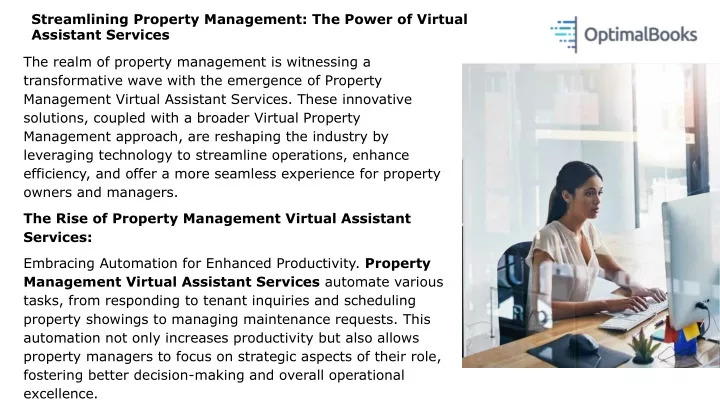 streamlining property management the power