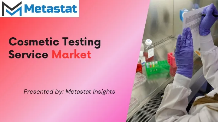 cosmetic testing service market