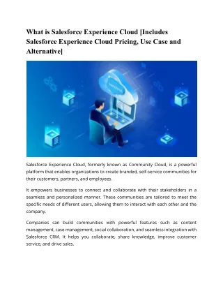 What is Salesforce Experience Cloud pricing