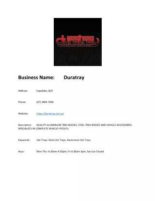 business name