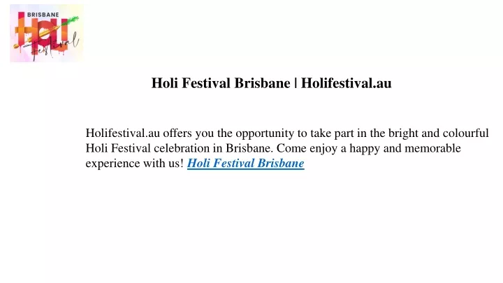 holi festival brisbane holifestival au