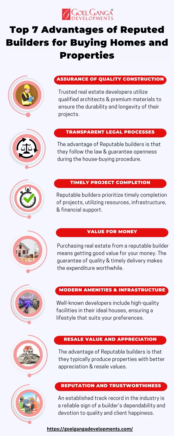 top 7 advantages of reputed builders for buying