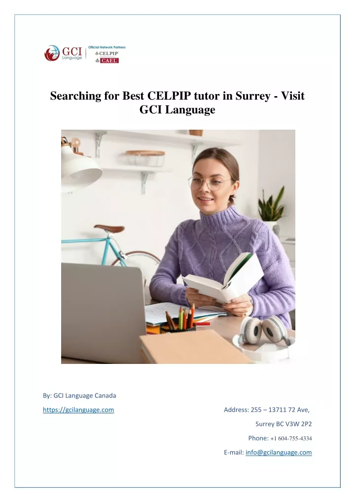 searching for best celpip tutor in surrey visit