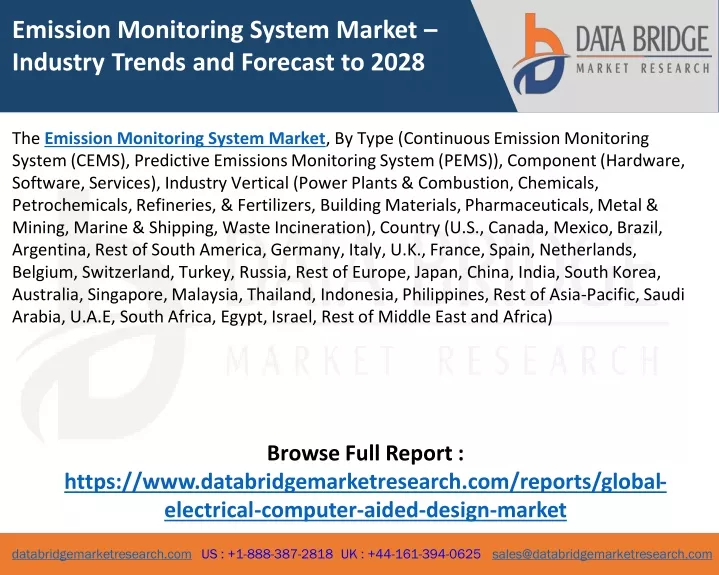 emission monitoring system market industry trends