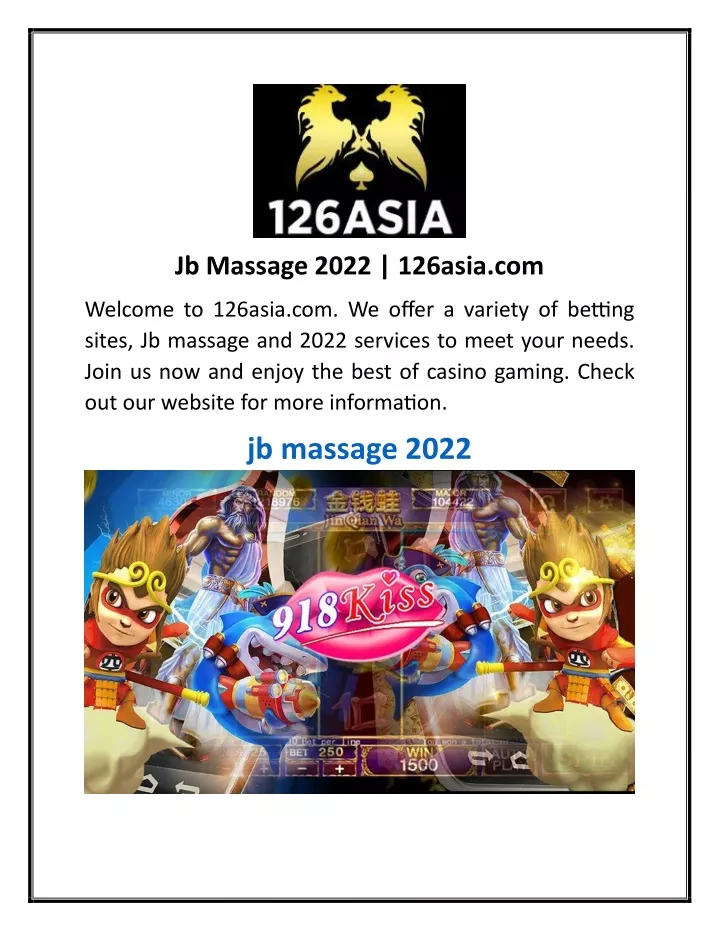 jb massage 2022 126asia com