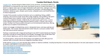 crandon park beach florida