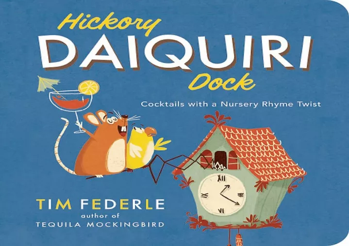 hickory daiquiri dock cocktails with a nursery