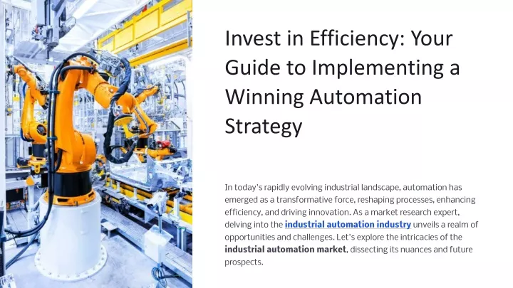 invest in efficiency your guide to implementing