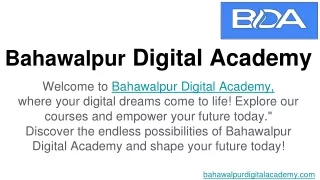 Bahawalpur Digital Academy