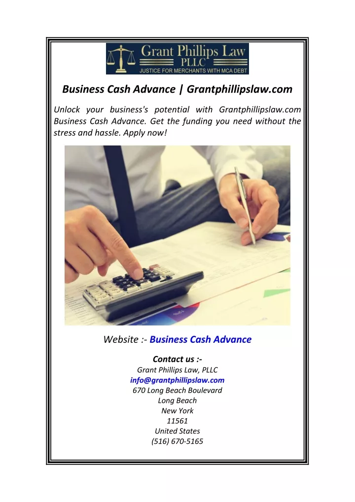 business cash advance grantphillipslaw com