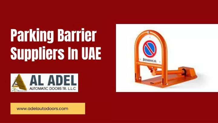 parking barrier suppliers in uae