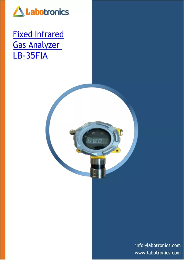 fixed infrared gas analyzer lb 35fia