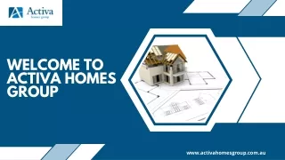 Home Builders Perth--Activa Homes Group
