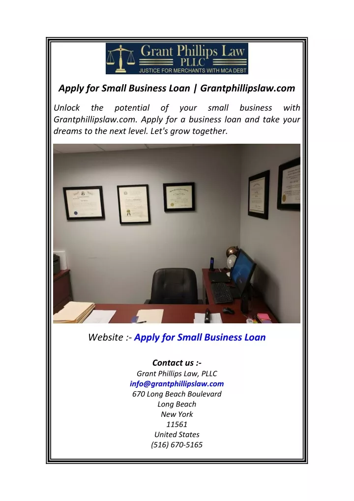 apply for small business loan grantphillipslaw com