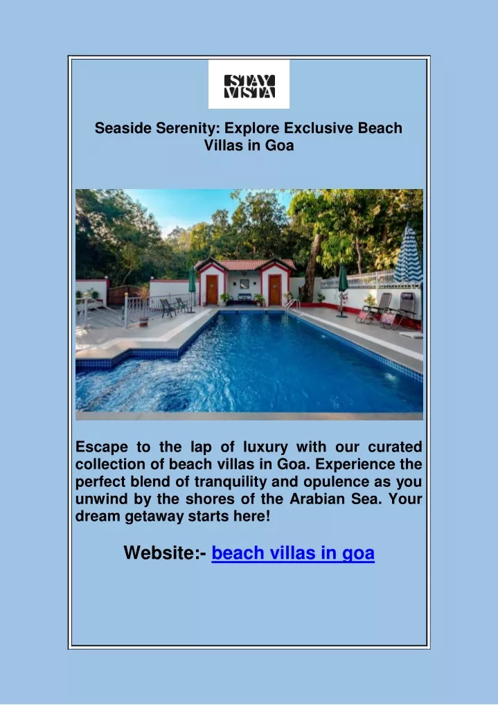 seaside serenity explore exclusive beach villas
