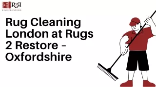 Rug Cleaning London