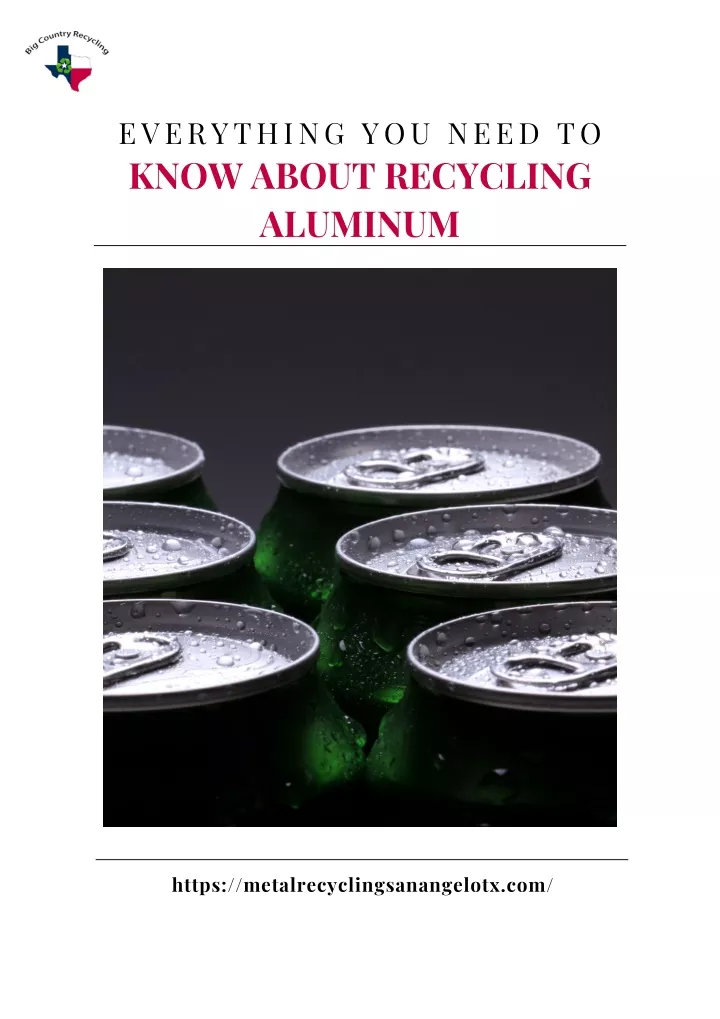 everything you need to know about recycling