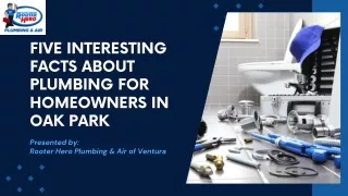 Important Plumbing Facts For Homeowners