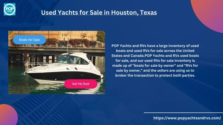 used yachts for sale in houston texas