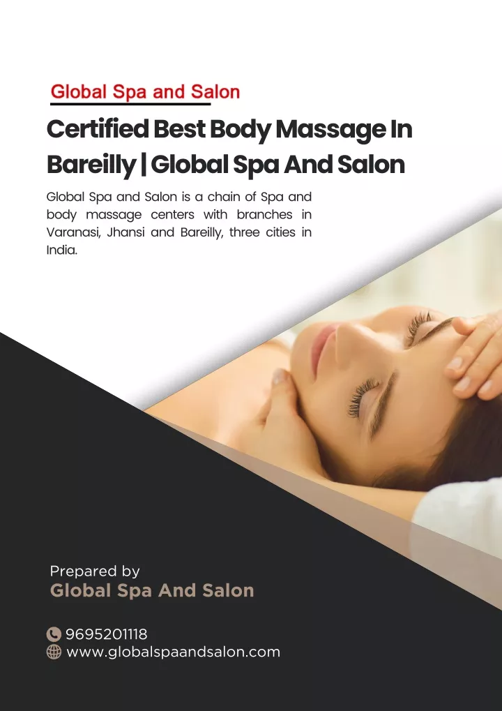 certified best body massage in bareilly global