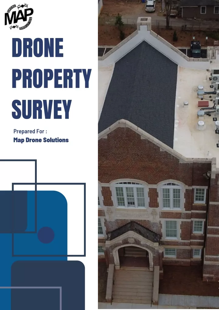 drone property survey prepared for map drone