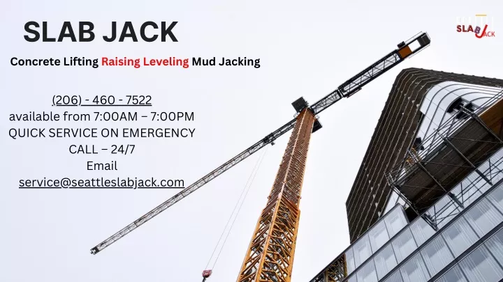 slab jack concrete lifting raising leveling