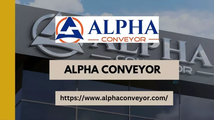 alpha conveyor