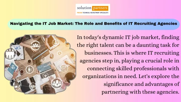 navigating the it job market the role