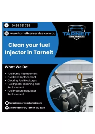 Best Fuel Injector Cleaner in Tarneit | Tarneit Car Service