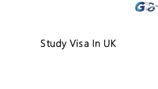Study Visa In UK