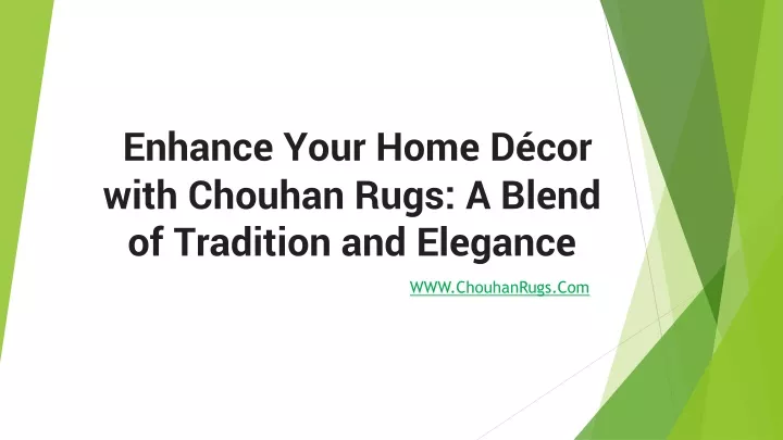 enhance your home d cor with chouhan rugs a blend of tradition and elegance
