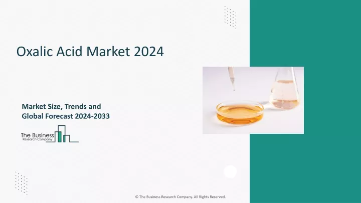 oxalic acid market 2024