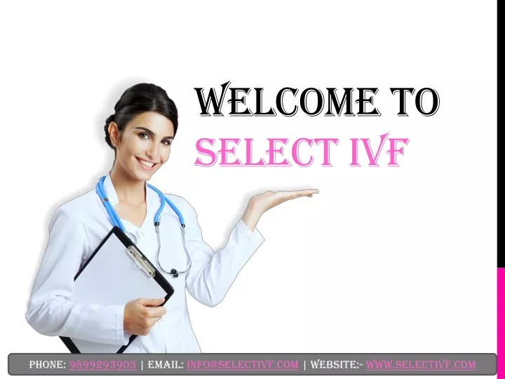 welcome to select ivf