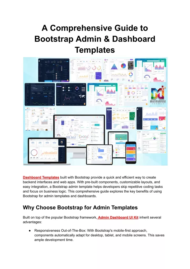 a comprehensive guide to bootstrap admin