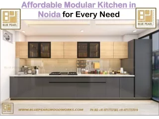 Affordable Modular Kitchen in Noida for Every Need