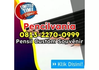 PROMO! WA 0813-2270-0999 Jual Pensil Custom Label Murah Palu Bukittinggi Pembekal Pencil PVA