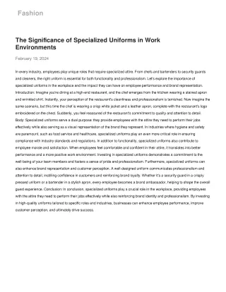 the-significance-of-specialized