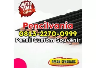 TERLENGKAP! WA 0813-2270-0999 Jual Pensil Custom Tulis Murah Palangkaraya Metro Gudang Pencil PVA