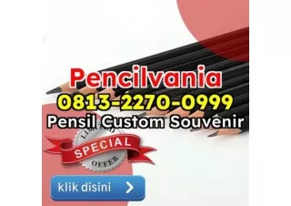 TERMURAH! WA 0813-2270-0999 Jual Pensil Custom Untuk Jualan Bekasi Pariaman Pembuat Pencil PVA