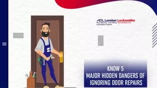 Know What are 5 Major Hidden Dangers of Ignoring Door Repairs