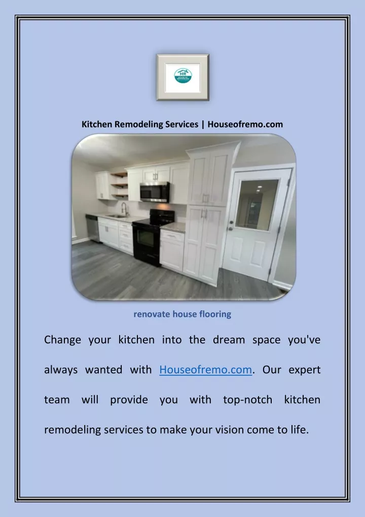 kitchen remodeling services houseofremo com