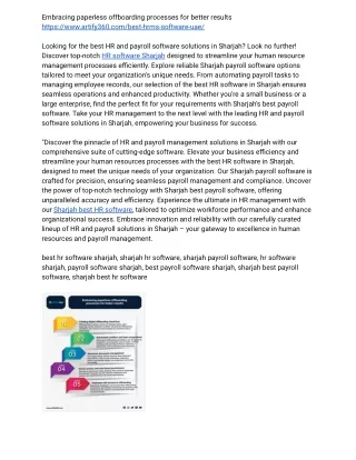 embracing paperless offboarding processes