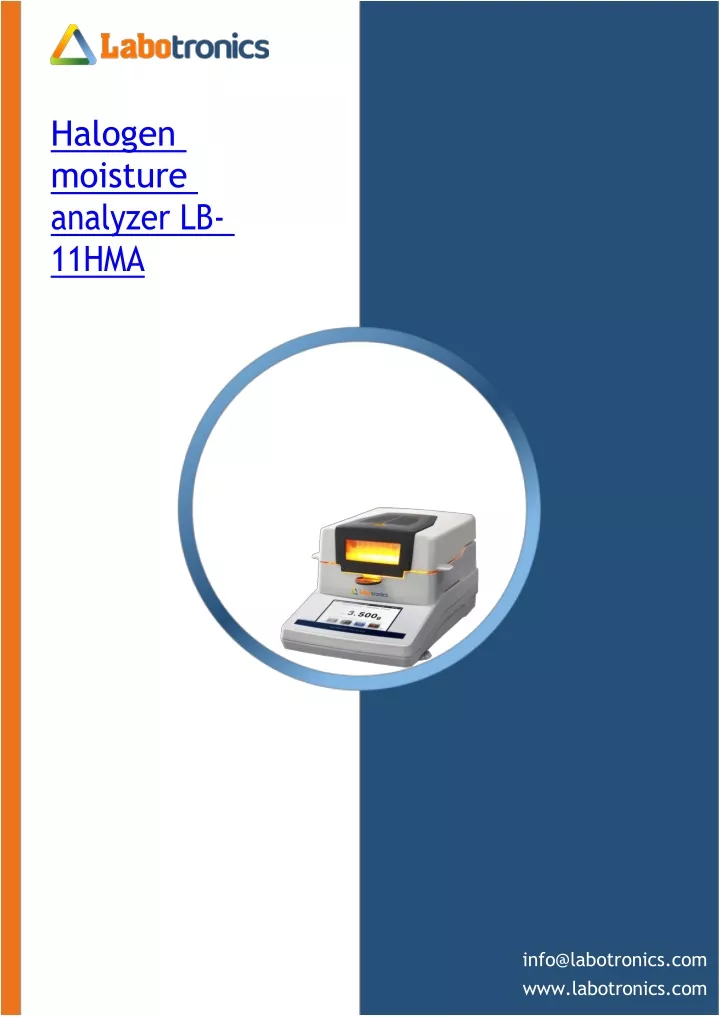 halogen moisture analyzer lb 11hma