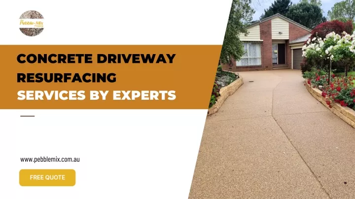 concrete driveway resurfacing services by experts