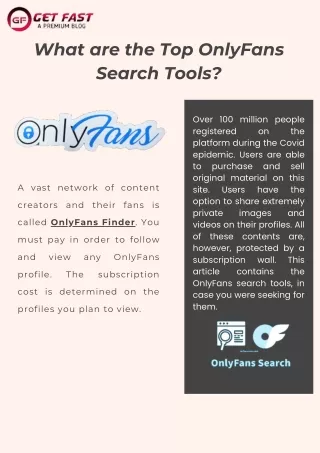 Find the Best OnlyFans Accounts Easily with the OnlyFans Finder