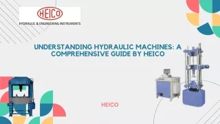 understanding hydraulic machines a comprehensive