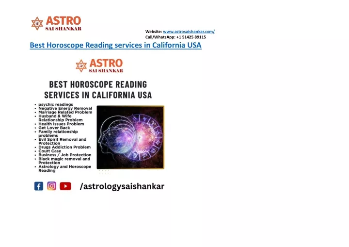 website www astrosaishankar com call whatsapp