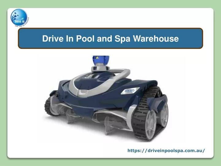 drive in pool and spa warehouse